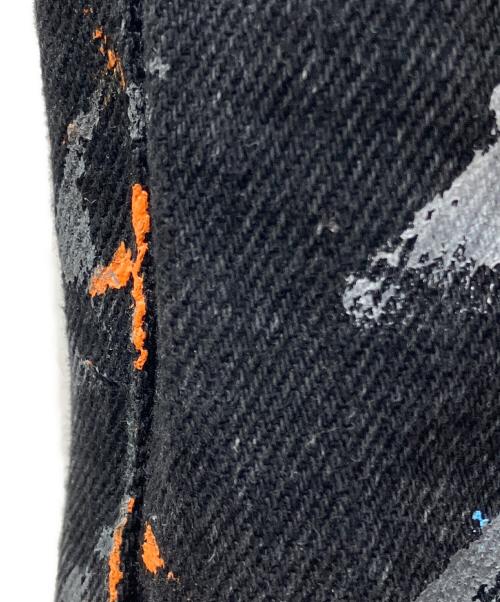 TANAKA（タナカ）TANAKA (タナカ) THE STRAIGHT JEAN TROUSERS ブラック サイズ:30の古着・服飾アイテム