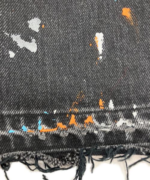 TANAKA（タナカ）TANAKA (タナカ) THE STRAIGHT JEAN TROUSERS ブラック サイズ:30の古着・服飾アイテム