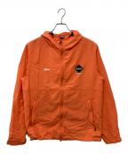 F.C.R.B.エフシーレアルブリストル）の古着「NYLON HOODED BLOUSON」｜オレンジ