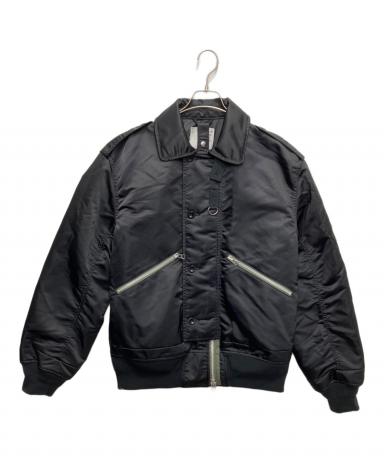 中古・古着通販】sacai (サカイ) Nylon Twill Blouson ブラック サイズ