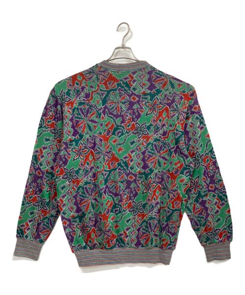 missoni sports（ミッソーニスポーツ）MISSONI SPORTS (ミッソーニスポーツ) クルーネックニット マルチカラー サイズ:Mの古着・服飾アイテム