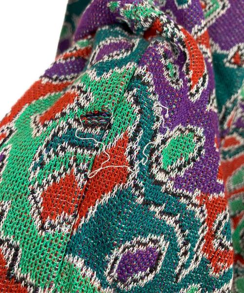 missoni sports（ミッソーニスポーツ）MISSONI SPORTS (ミッソーニスポーツ) クルーネックニット マルチカラー サイズ:Mの古着・服飾アイテム