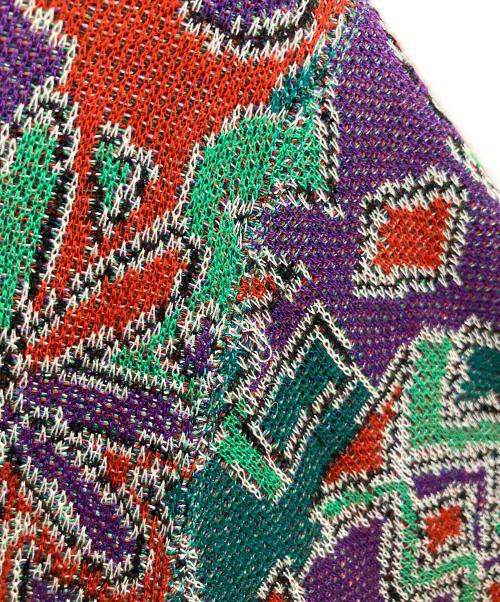 missoni sports（ミッソーニスポーツ）MISSONI SPORTS (ミッソーニスポーツ) クルーネックニット マルチカラー サイズ:Mの古着・服飾アイテム