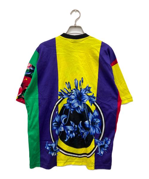 VERSACE JEANS COUTURE（ヴェルサーチ ジーンズクチュール）VERSACE JEANS COUTURE (ヴェルサーチ ジーンズクチュール) 半袖Tシャツ ブラック サイズ:Mの古着・服飾アイテム