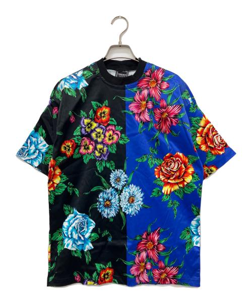 VERSACE JEANS COUTURE（ヴェルサーチ ジーンズクチュール）VERSACE JEANS COUTURE (ヴェルサーチ ジーンズクチュール) 半袖Tシャツ ブラック サイズ:Mの古着・服飾アイテム