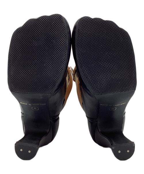 Vivienne Westwood（ヴィヴィアンウエストウッド）Vivienne Westwood (ヴィヴィアンウエストウッド) アニマルトゥボンテージブーツ ベージュ サイズ:4の古着・服飾アイテム