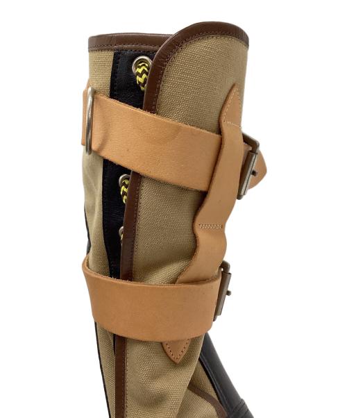 Vivienne Westwood（ヴィヴィアンウエストウッド）Vivienne Westwood (ヴィヴィアンウエストウッド) アニマルトゥボンテージブーツ ベージュ サイズ:4の古着・服飾アイテム