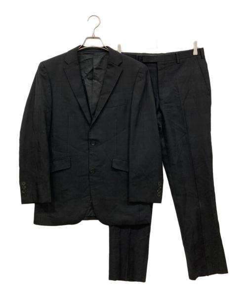 BURBERRY BLACK LABEL（バーバリーブラックレーベル）BURBERRY BLACK LABEL (バーバリーブラックレーベル) セットアップスーツ ブラック サイズ:36Rの古着・服飾アイテム