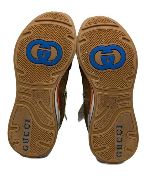 GUCCI（グッチ）GUCCI (グッチ) ウルトラペーススニーカー ブラウン サイズ:9の古着・服飾アイテム