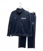 NIKE×uniform experimentナイキ×ユニフォームエクスペリメント）の古着「UEAFA セットアップジャージ」｜ネイビー