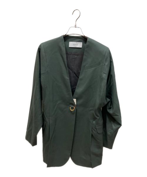 MURRAL（ミューラル）MURRAL (ミューラル) Dress jacket グリーン サイズ:2の古着・服飾アイテム