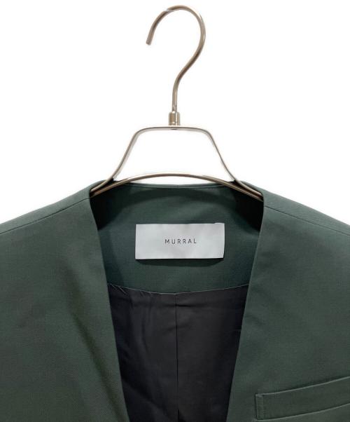 MURRAL（ミューラル）MURRAL (ミューラル) Dress jacket グリーン サイズ:2の古着・服飾アイテム