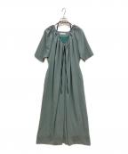 MURRALミューラル）の古着「BLUMENBACHIA DRESS」｜グリーン