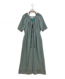 MURRAL（ミューラル）の古着「BLUMENBACHIA DRESS」｜グリーン