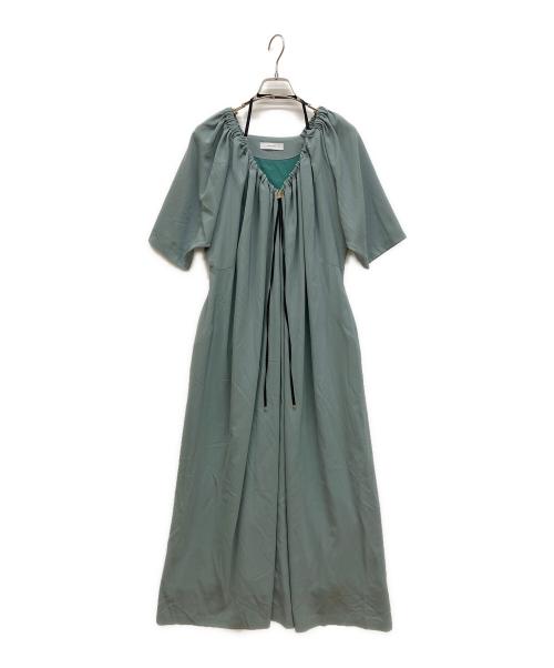 MURRAL（ミューラル）MURRAL (ミューラル) BLUMENBACHIA DRESS グリーン サイズ:2 未使用品の古着・服飾アイテム