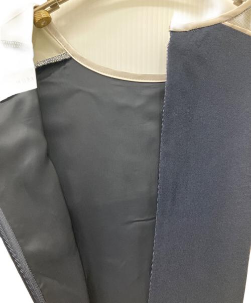 MURRAL（ミューラル）MURRAL (ミューラル) Framed flower lace dress ネイビー サイズ:2の古着・服飾アイテム