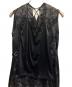 中古・古着 MURRAL (ミューラル) Seem flower lace sleeveless tops ブラック サイズ:2：15000円