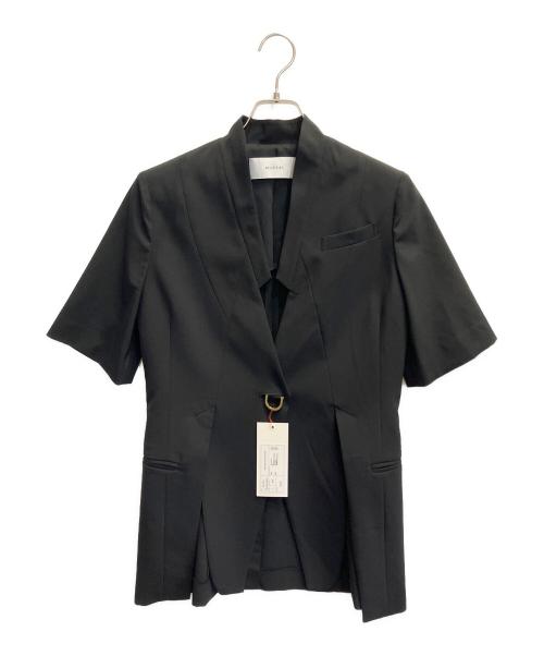 MURRAL（ミューラル）MURRAL (ミューラル) Branching half sleeve jacket ブラック サイズ:2の古着・服飾アイテム