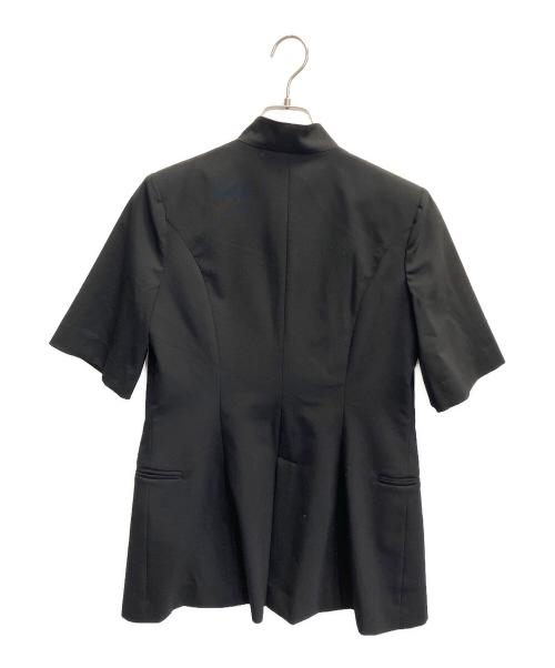 MURRAL（ミューラル）MURRAL (ミューラル) Branching half sleeve jacket ブラック サイズ:2の古着・服飾アイテム