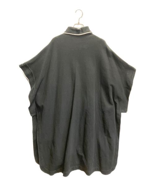 BURBERRY（バーバリー）BURBERRY (バーバリー) ポロシャツポンチョ ブラック サイズ:Mの古着・服飾アイテム