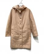 MACKINTOSH LONDONマッキントッシュ ロンドン）の古着「バックボーダーダブルフェイスサテンコート」｜ピンク