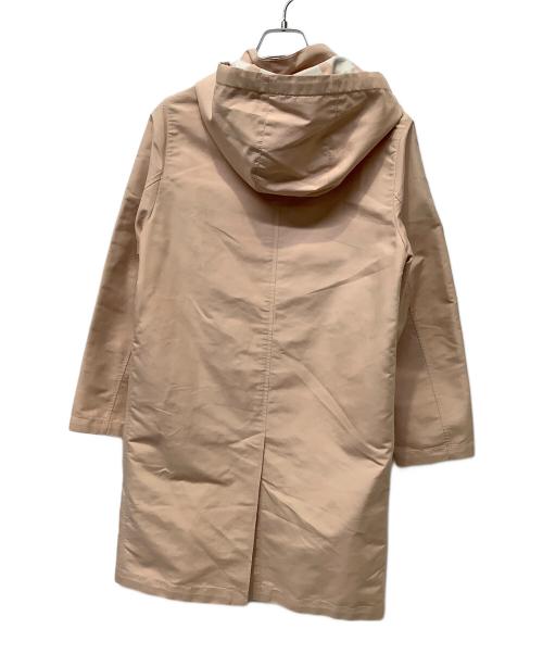MACKINTOSH LONDON（マッキントッシュ ロンドン）MACKINTOSH LONDON (マッキントッシュ ロンドン) バックボーダーダブルフェイスサテンコート ピンク サイズ:38の古着・服飾アイテム