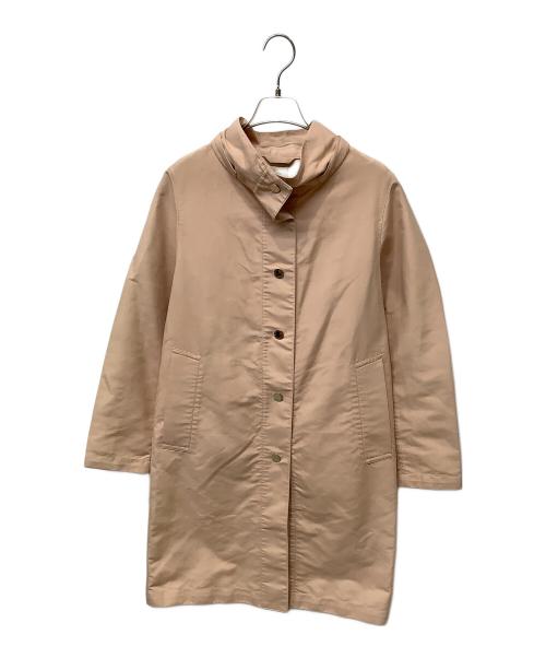 MACKINTOSH LONDON（マッキントッシュ ロンドン）MACKINTOSH LONDON (マッキントッシュ ロンドン) バックボーダーダブルフェイスサテンコート ピンク サイズ:38の古着・服飾アイテム