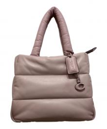 COACH（コーチ）の古着「ピロー トート」｜ピンク