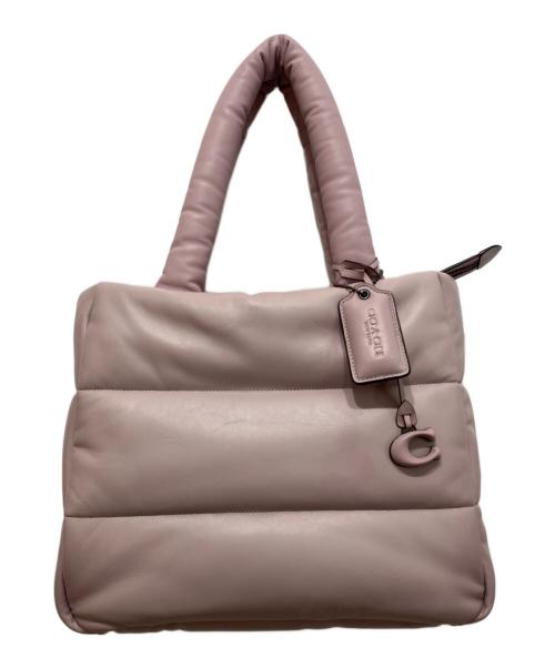 COACH（コーチ）COACH (コーチ) ピロー トート ピンクの古着・服飾アイテム