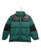 Schott×nano・universeショット×ナノ・ユニバース）の古着「ダウンジャケット」｜グリーン