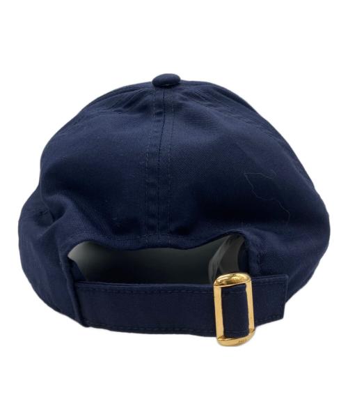 CELINE（セリーヌ）CELINE (セリーヌ) ベースボールキャップ / コットン ネイビー サイズ:Mの古着・服飾アイテム