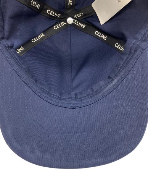 CELINE（セリーヌ）CELINE (セリーヌ) ベースボールキャップ / コットン ネイビー サイズ:Mの古着・服飾アイテム