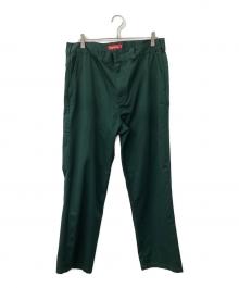 SUPREME（シュプリーム）の古着「ワークパンツ」｜グリーン