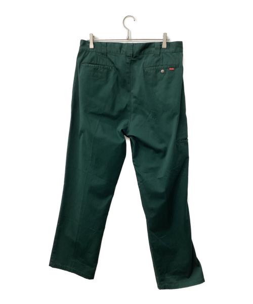 SUPREME（シュプリーム）Supreme (シュプリーム) ワークパンツ グリーン サイズ:34の古着・服飾アイテム