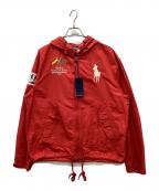 POLO RALPH LAURENポロ・ラルフローレン）の古着「マウンテンパーカー」｜レッド