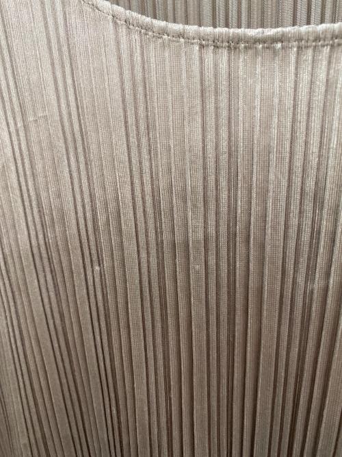 PLEATS PLEASE（プリーツプリーズ）PLEATS PLEASE (プリーツプリーズ) プリーツカットソー シルバー サイズ:３の古着・服飾アイテム