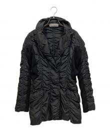 ISSEY MIYAKE（イッセイミヤケ）の古着「シャーリングダウンジャケット」｜ブラック