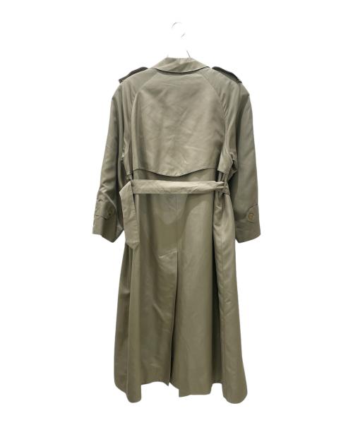 Burberry's（バーバリーズ）Burberry's (バーバリーズ) シルクトレンチコート ベージュ サイズ:Sの古着・服飾アイテム
