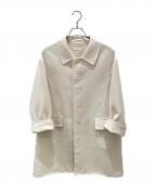 TOMORROWLAND .Bトゥモローランド ビー）の古着「ステンカラーコート」｜アイボリー