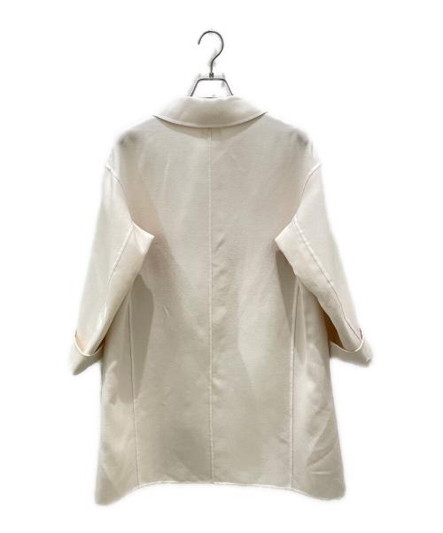 TOMORROWLAND .B（トゥモローランド ビー）TOMORROWLAND .B (トゥモローランド ビー) ステンカラーコート アイボリー サイズ:34の古着・服飾アイテム