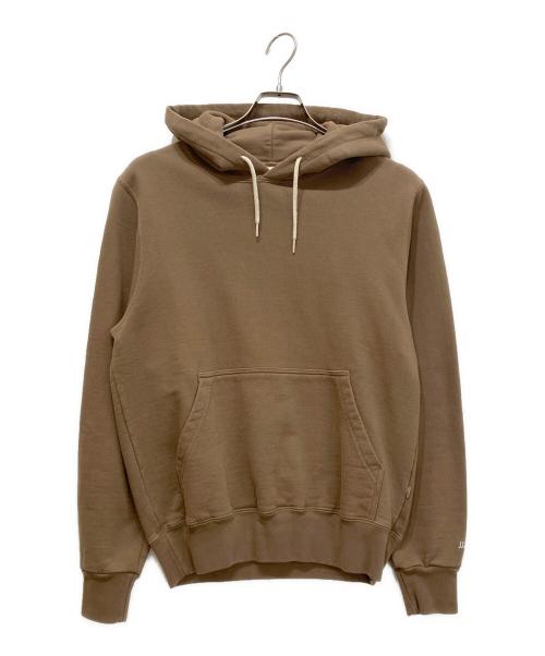 JJJJound（ジョウンド）JJJJound (ジョウンド) プルオーバーパーカー ブラウン サイズ:Sの古着・服飾アイテム