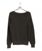 Plageプラージュ）の古着「Decollete ニット」｜グレー