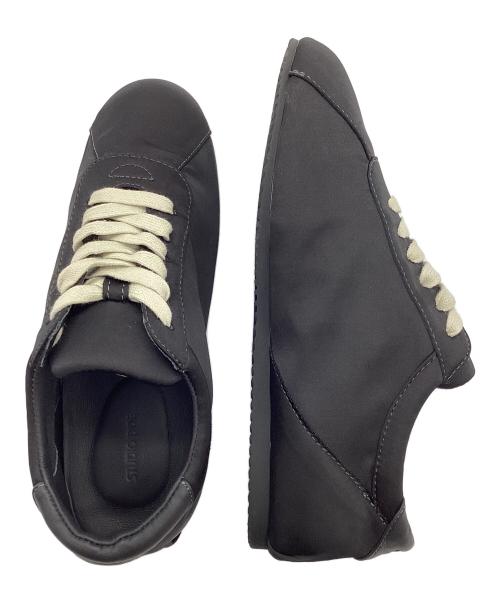 STUDIO DOE（スタジオドゥ）Studio Doe (スタジオドゥ) Satin Vintage Loafers ブラック サイズ:5.5の古着・服飾アイテム