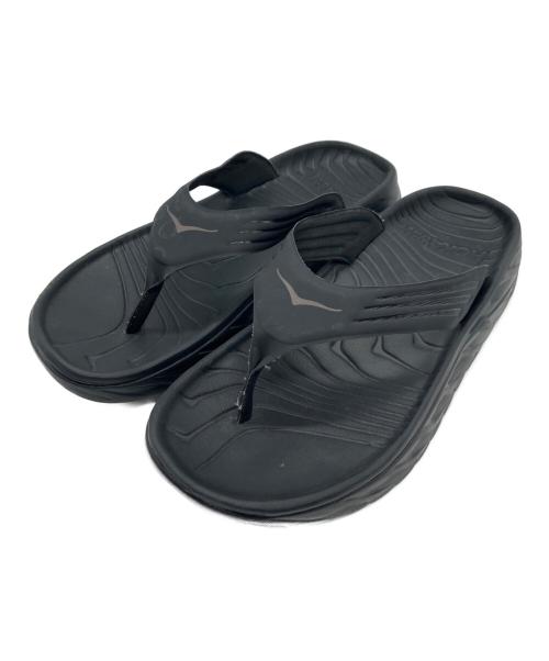 HOKAONEONE（ホカオネオネ）HOKAONEONE (ホカオネオネ) ORA RECOVERY FLIP ブラック サイズ:10の古着・服飾アイテム