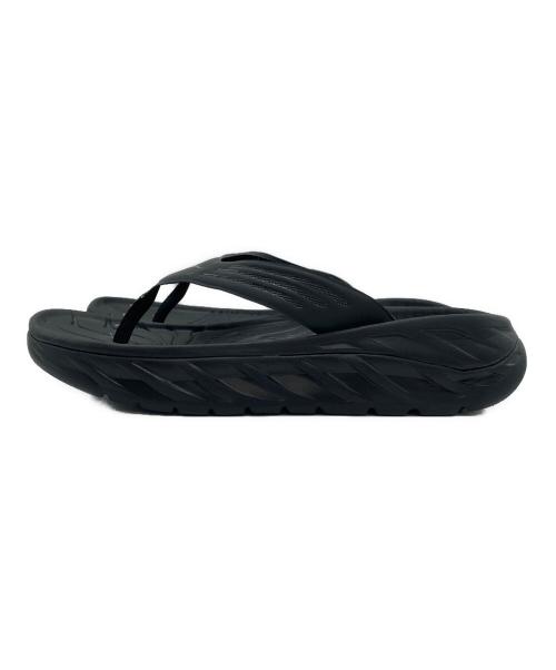 HOKAONEONE（ホカオネオネ）HOKAONEONE (ホカオネオネ) ORA RECOVERY FLIP ブラック サイズ:10の古着・服飾アイテム