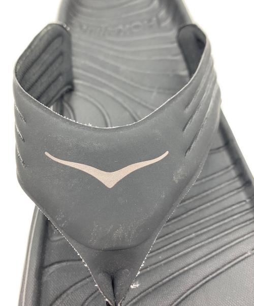 HOKAONEONE（ホカオネオネ）HOKAONEONE (ホカオネオネ) ORA RECOVERY FLIP ブラック サイズ:10の古着・服飾アイテム