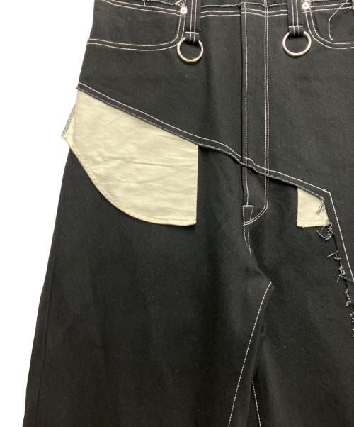 KIDILL（キディル）KIDILL (キディル) ドッキングデストロイデニム ブラック サイズ:46 未使用品の古着・服飾アイテム