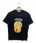 maison kitsune（メゾンキツネ）の古着「Cafe Club Tee」｜ブラック