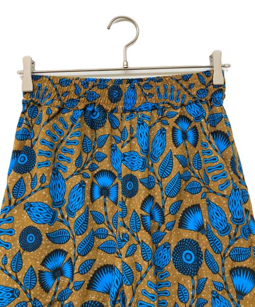 JOURNAL STANDARD relume（ジャーナルスタンダード レリューム）JOURNAL STANDARD relume (ジャーナルスタンダード レリューム) 24SS アフリカンフラワープリントパンツ ブラウン サイズ:Fの古着・服飾アイテム