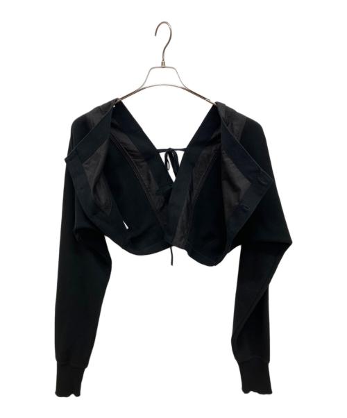 INSCRIRE（アンスクリア）INSCRIRE (アンスクリア) Under bolero ブラック サイズ:Freeの古着・服飾アイテム